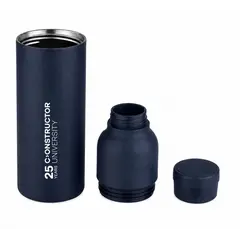 Bottle 650 ml stainlesss steel double wall blue