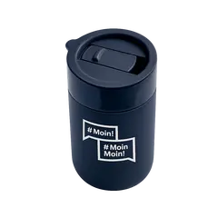 Ceramic tumbler with silicone sleeve