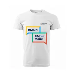 T-Shirt Men Moin Moin White
