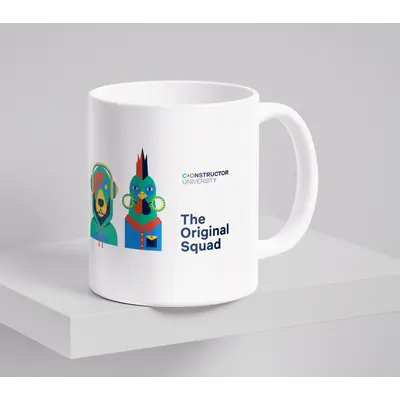 Mug 300ml White Musicians