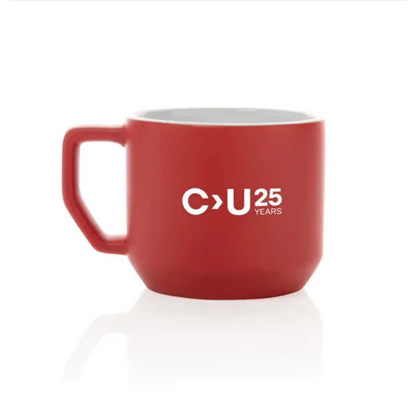 Ceramic Mug - Red 350ml