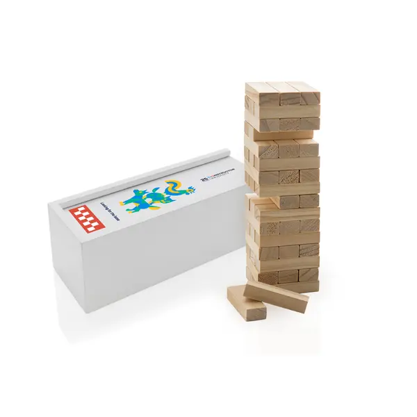 Tower Block Wooden Game