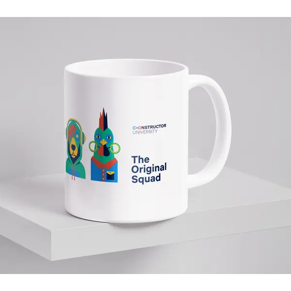 Mug 300ml White Musicians